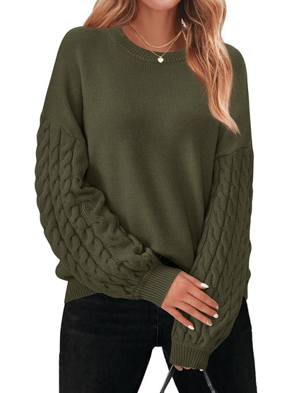 The Classic Cable Knit Sweater The Nichole Collection