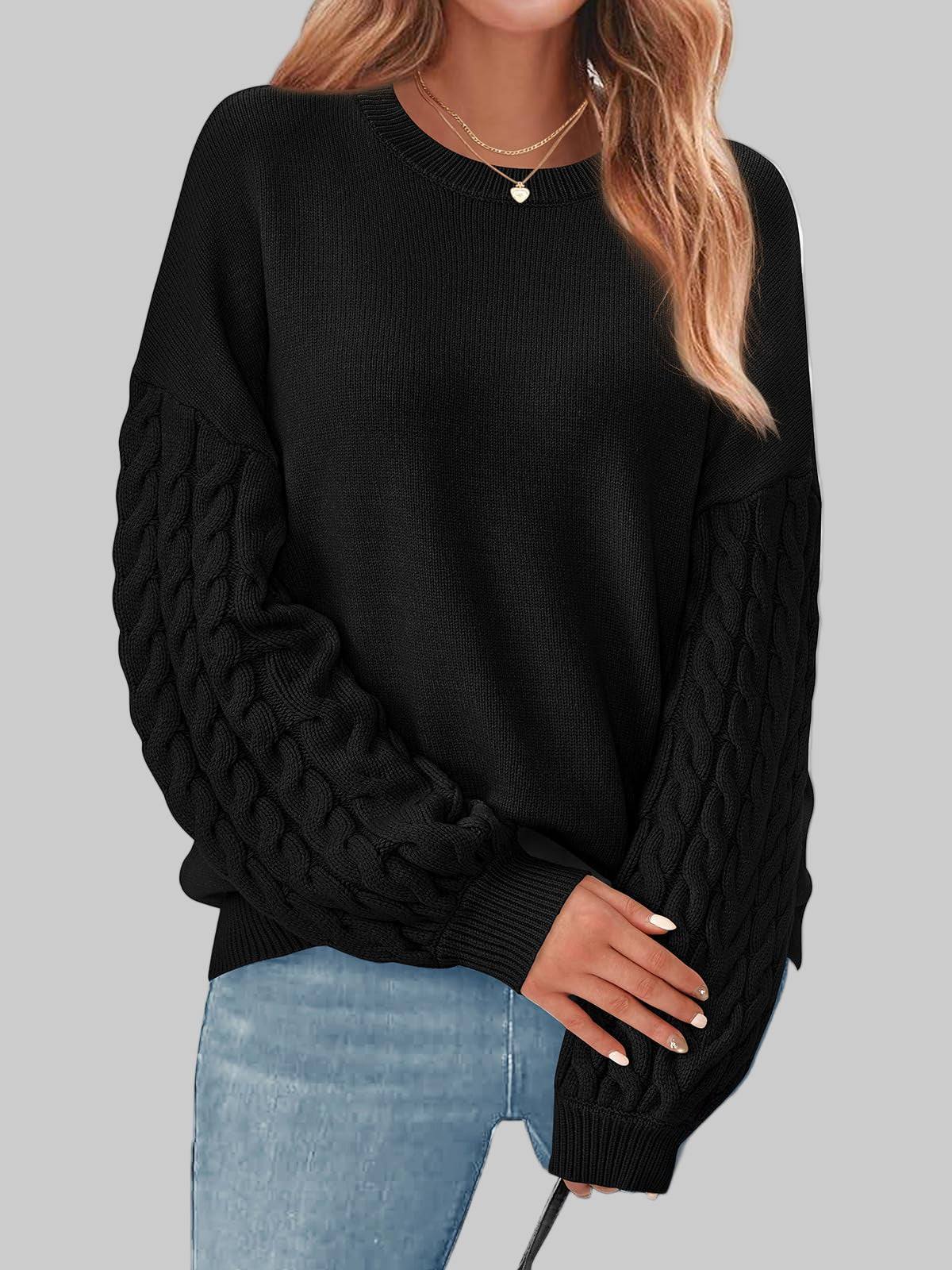 The Classic Cable Knit Sweater The Nichole Collection