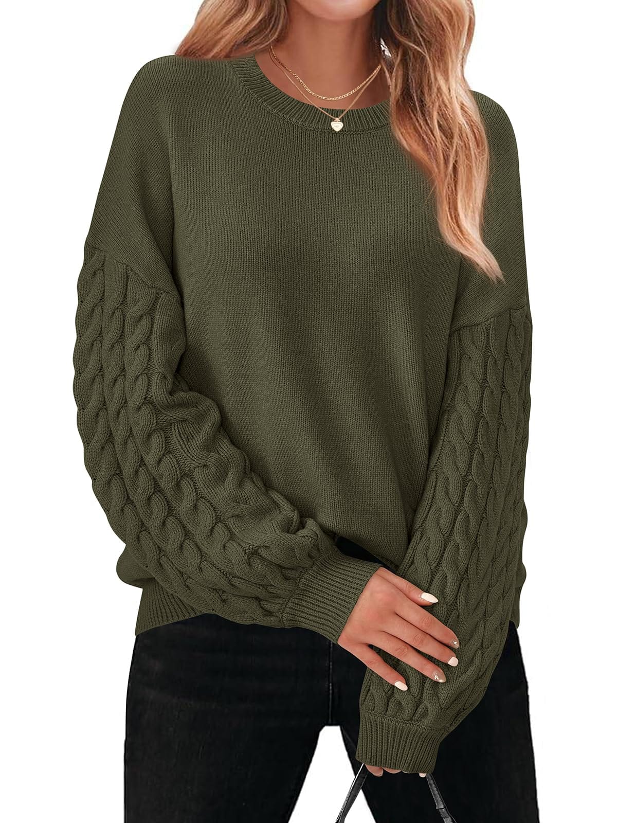 The Classic Cable Knit Sweater The Nichole Collection