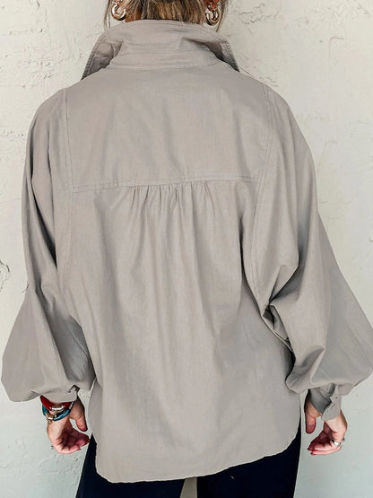 The Classic Cotton Lantern Shirt The Nichole Collection