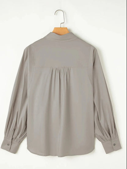 The Classic Cotton Lantern Shirt The Nichole Collection