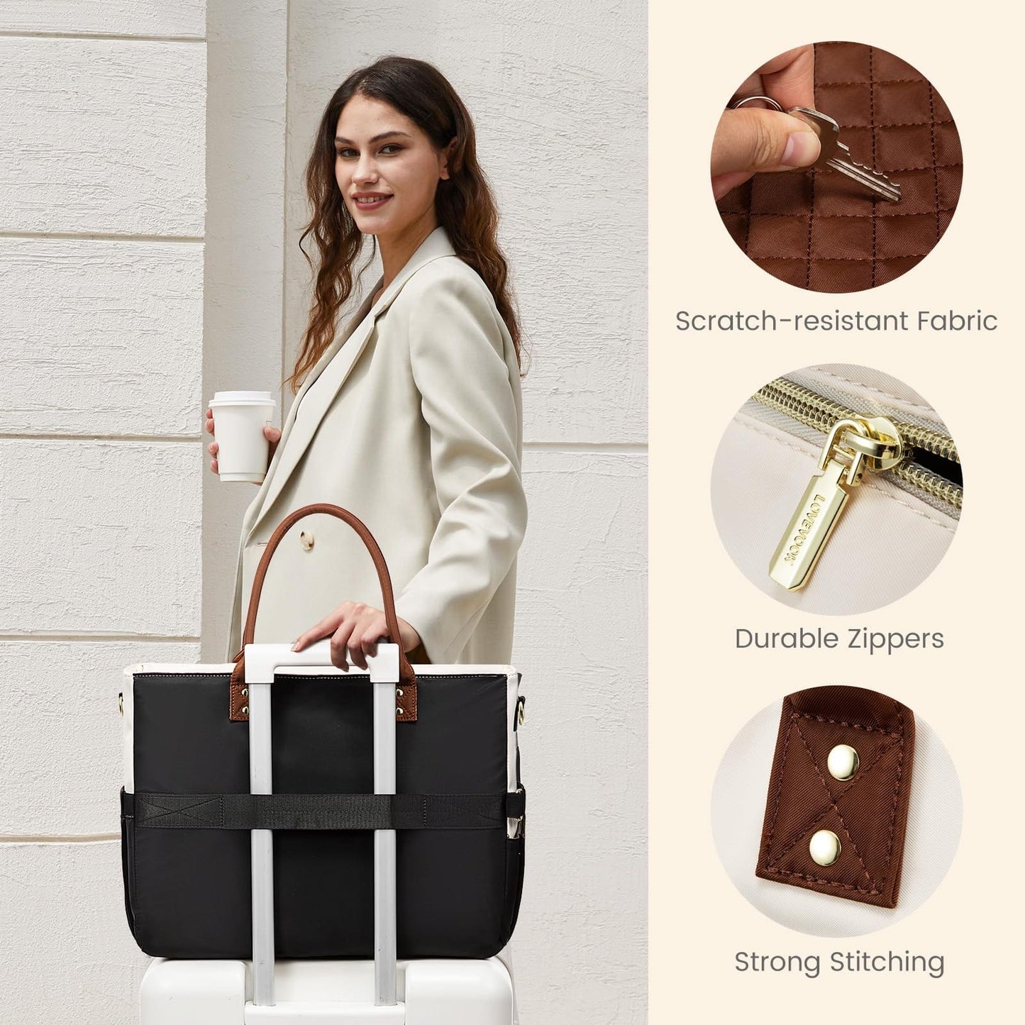 The Essential Work Tote Totes The Nichole Collection