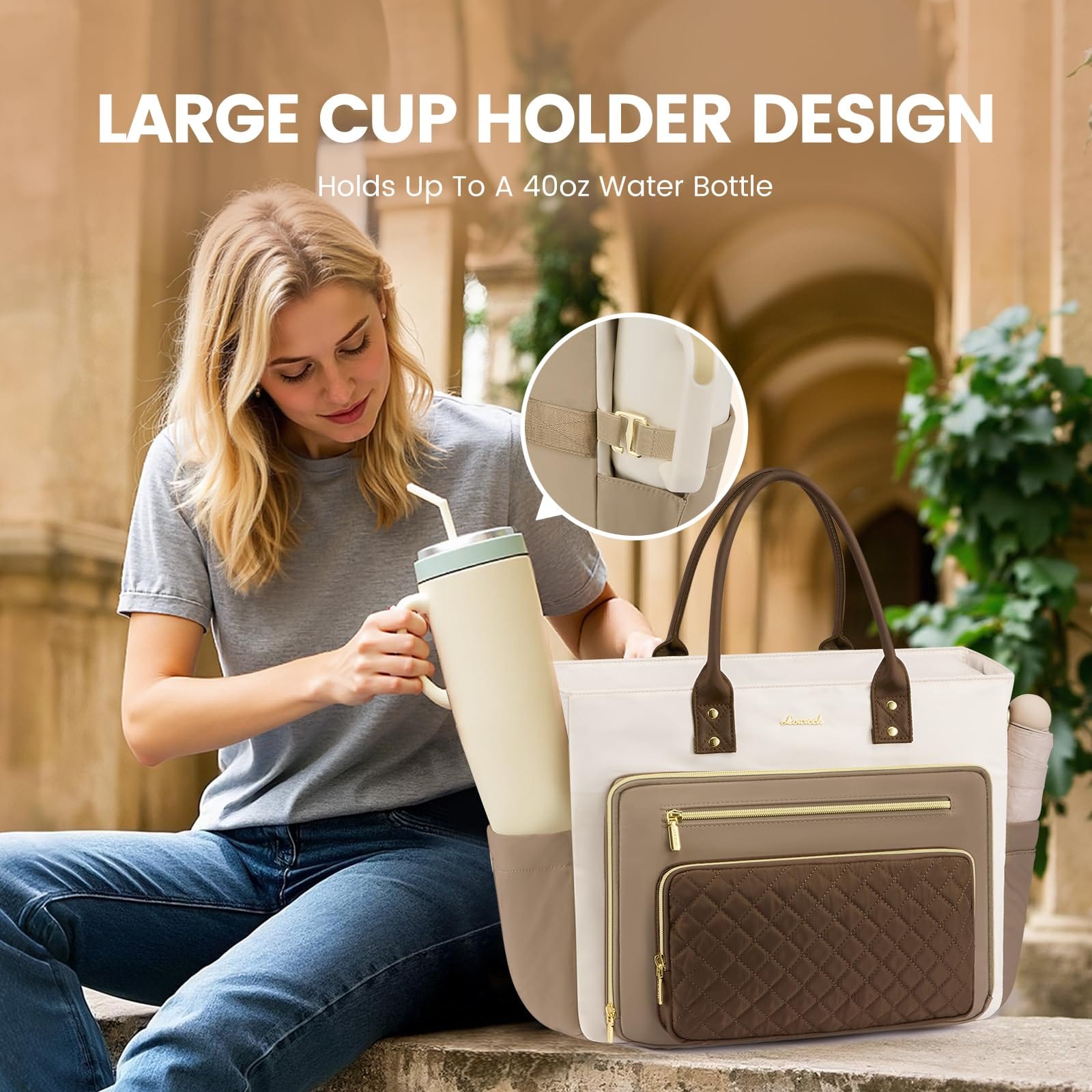 The Essential Work Tote Totes The Nichole Collection