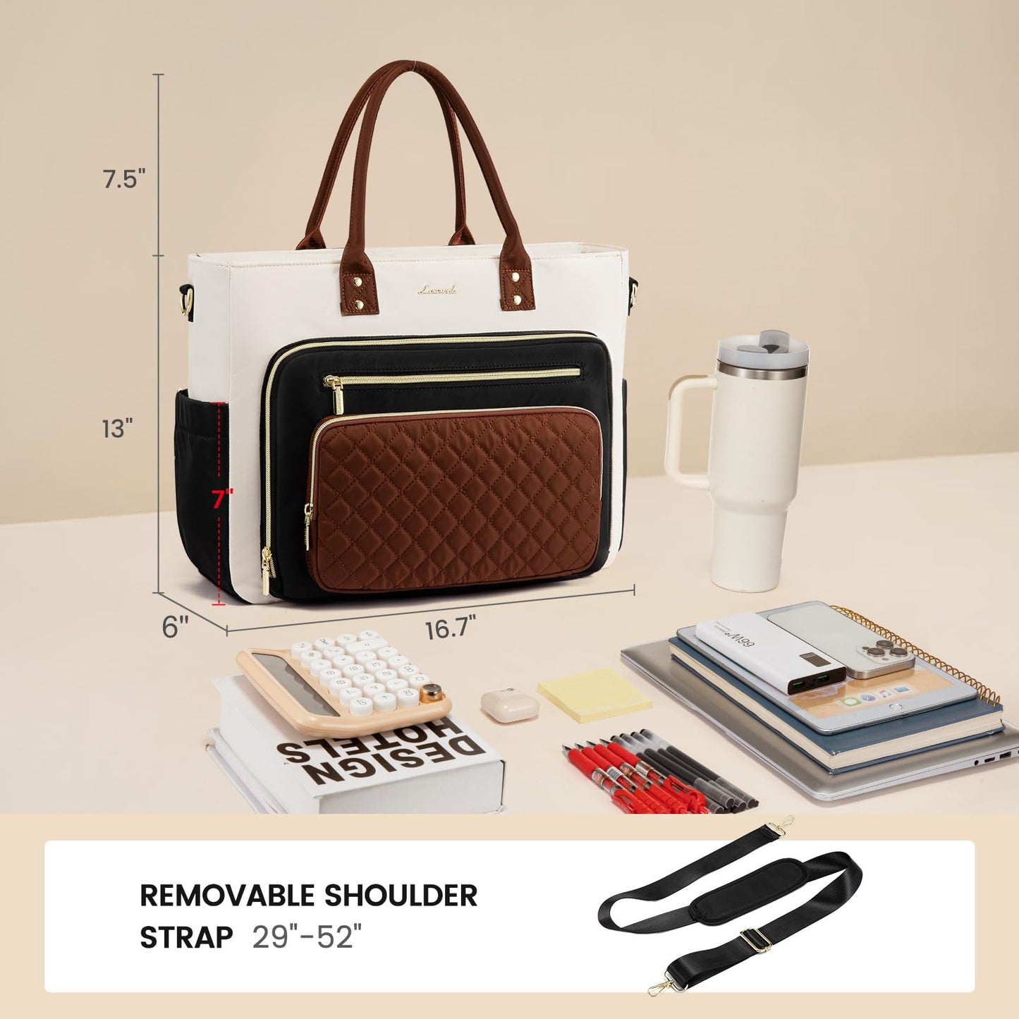 The Essential Work Tote Totes The Nichole Collection