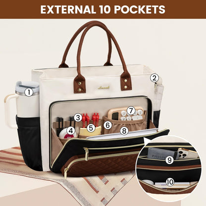The Essential Work Tote Totes The Nichole Collection