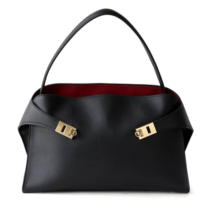 The HUG Luxe Genuine Leather Tote Bag Totes The Nichole Collection