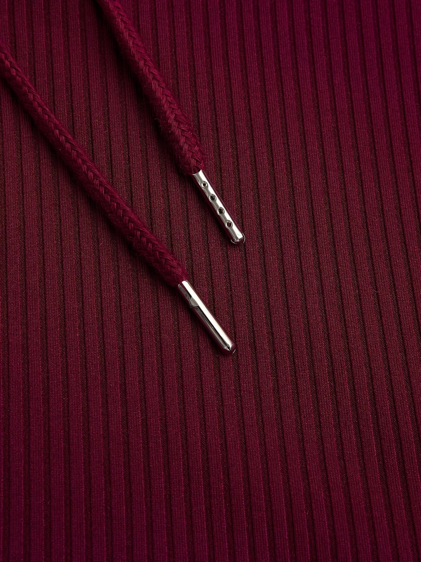 The Ribbed Hooded Zip Jumpsuit — V-Neck Knitted One-Piece The Nichole Collection