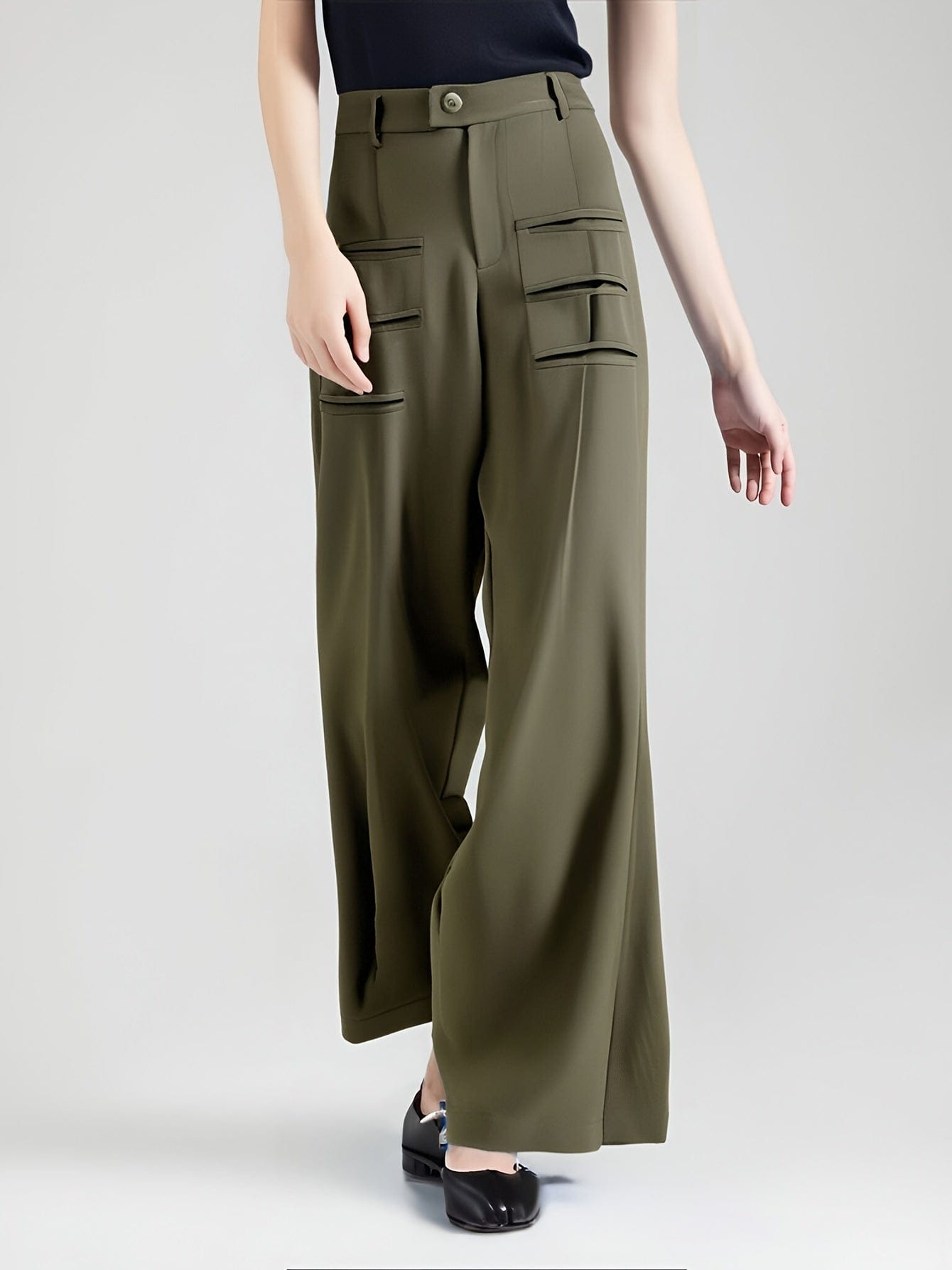 The Tailored Palazzo Pants The Nichole Collection