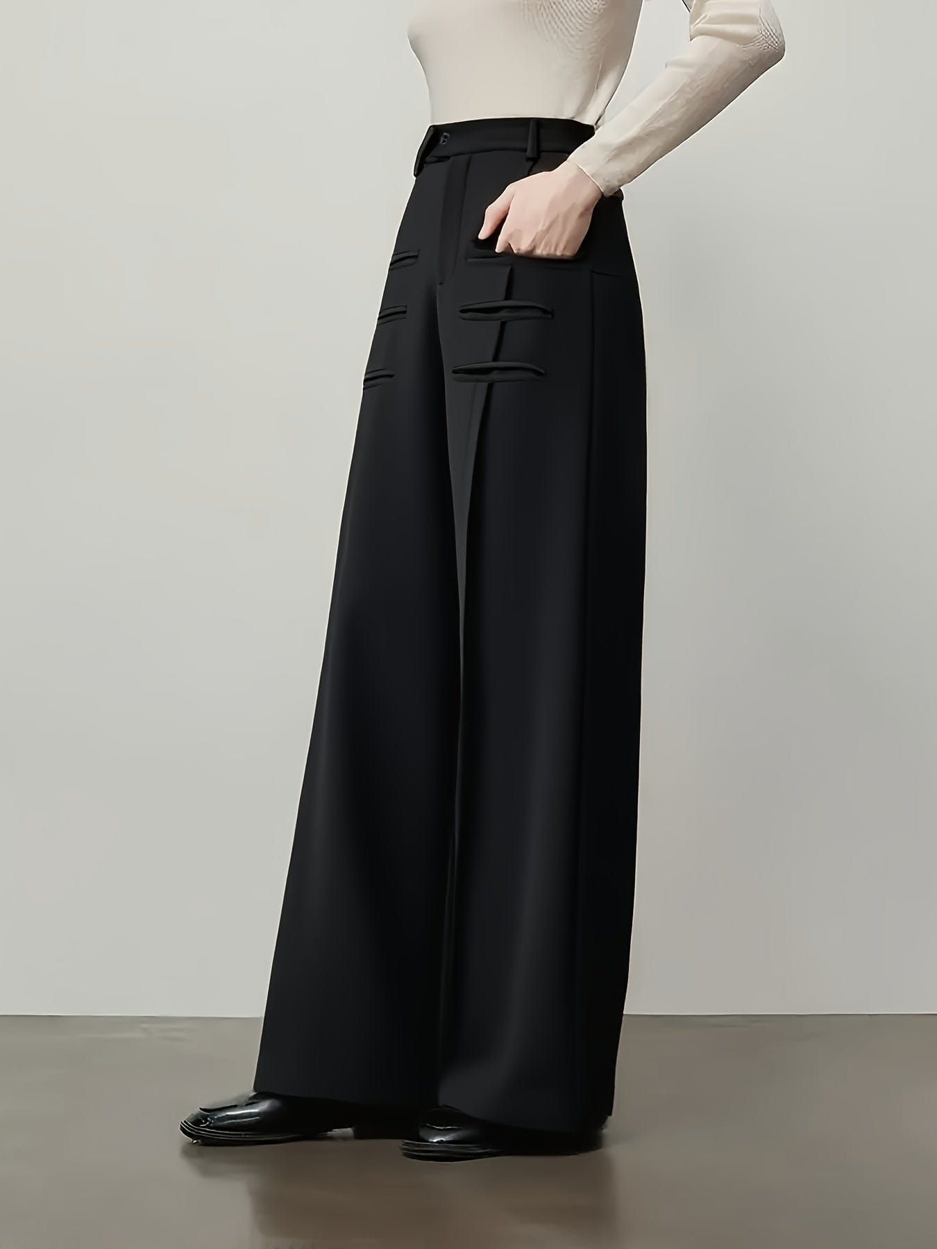 The Tailored Palazzo Pants The Nichole Collection
