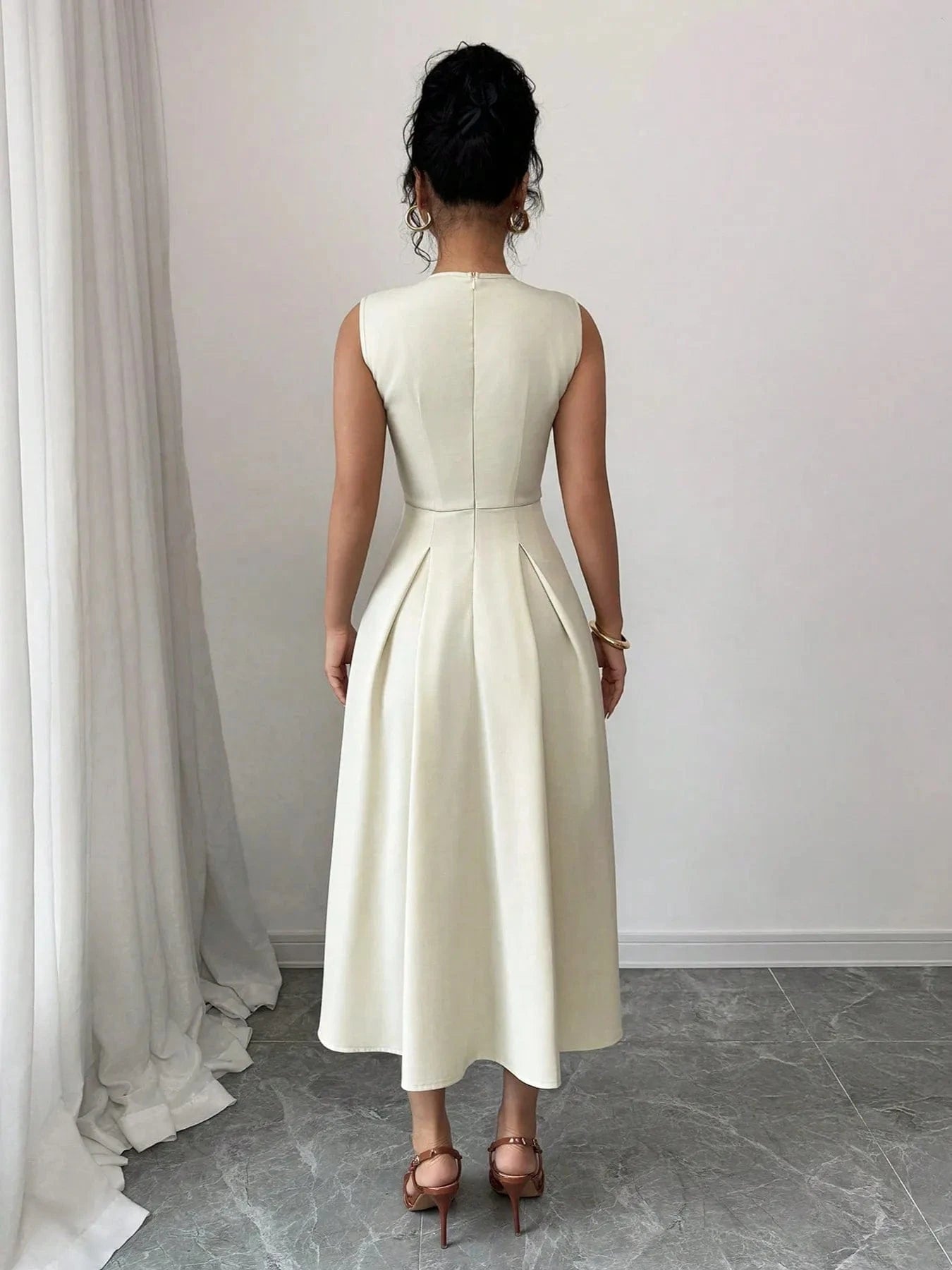 The Vibe Midi Dress The Nichole Collection