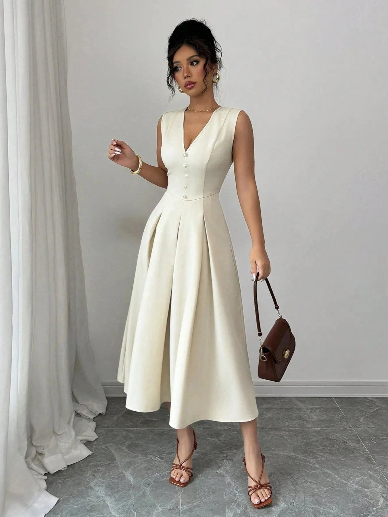 The Vibe Midi Dress The Nichole Collection