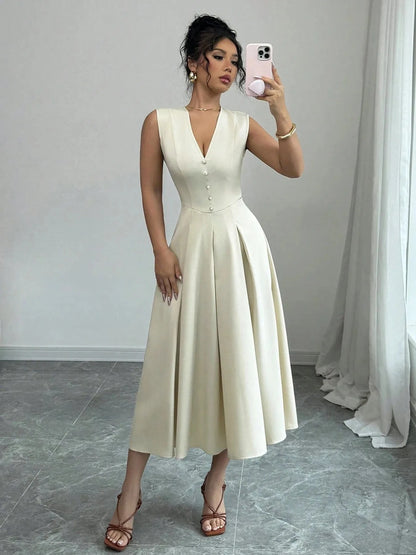 The Vibe Midi Dress The Nichole Collection