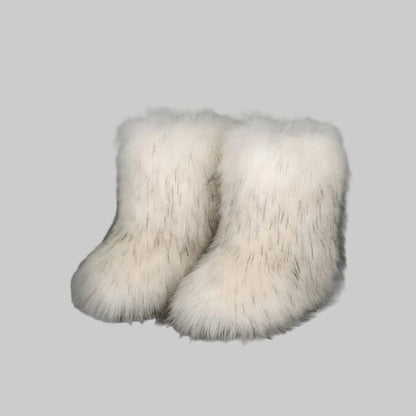 Thermal Fuzzy Platform Boots The Nichole Collection