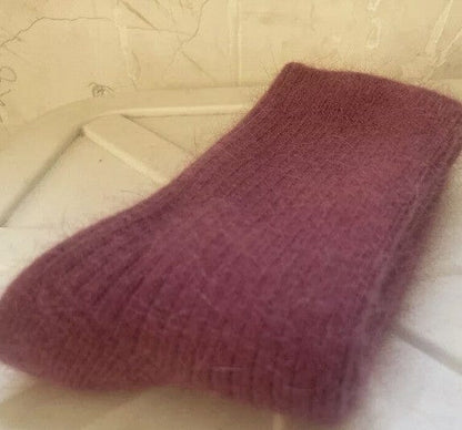 Thick Merino Wool Socks – Ultimate Winter Comfort & Warmth Socks Plum / 36-42 The Nichole Collection