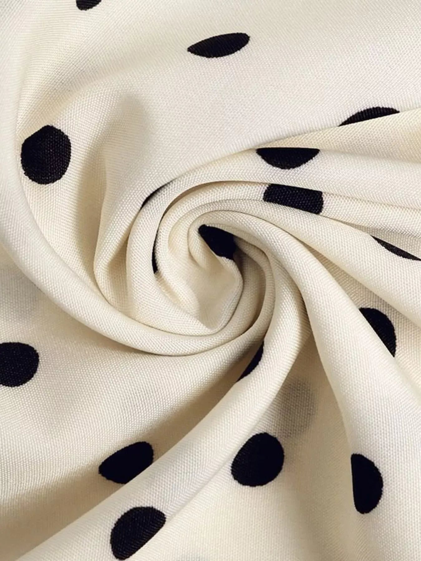 Tie Front Polka Dot Dress The Nichole Collection