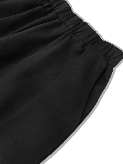 Tie-Waist Long Sleeve Top and Pants Set Women's Sets The Nichole Collection