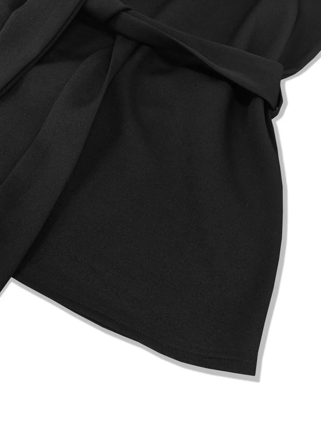 Tie-Waist Long Sleeve Top and Pants Set Women's Sets The Nichole Collection