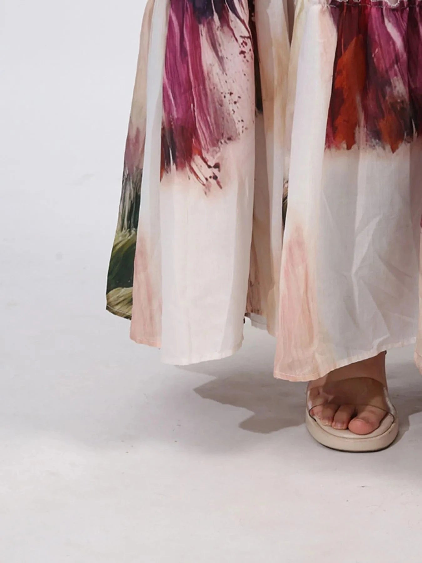 Tiered Tie Waist Maxi Dress Dresses The Nichole Collection