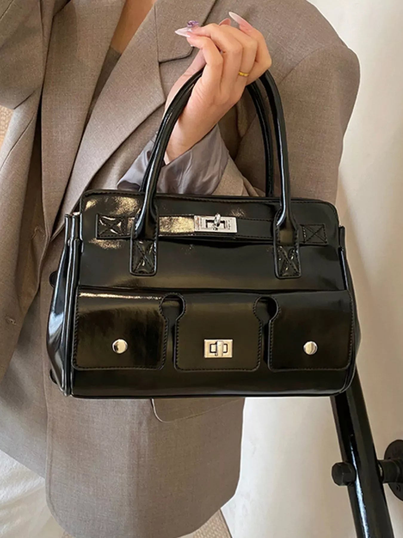 Top Handle Shoulder Bag The Nichole Collection