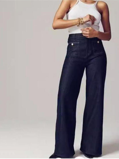 Tummy Control Sailor Wide Leg Trouser The Nichole Collection