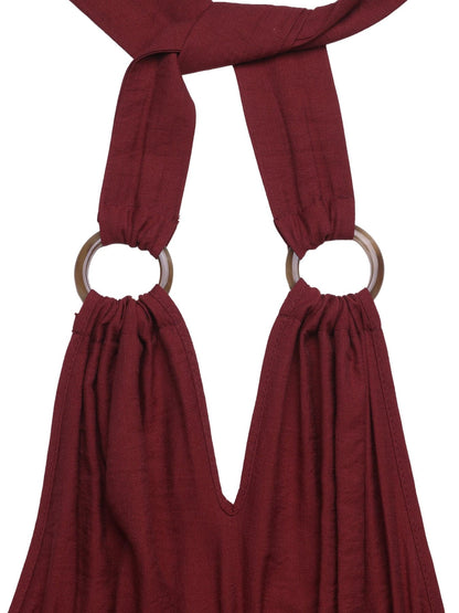 V-Neck Sleeveless Wide Leg Jumpsuit The Nichole Collection