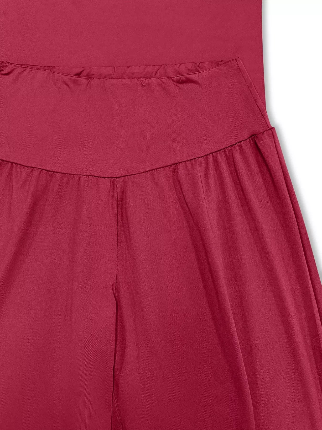 V-Neck Top and Wide Leg Pants Two-Piece Set Women's Sets The Nichole Collection