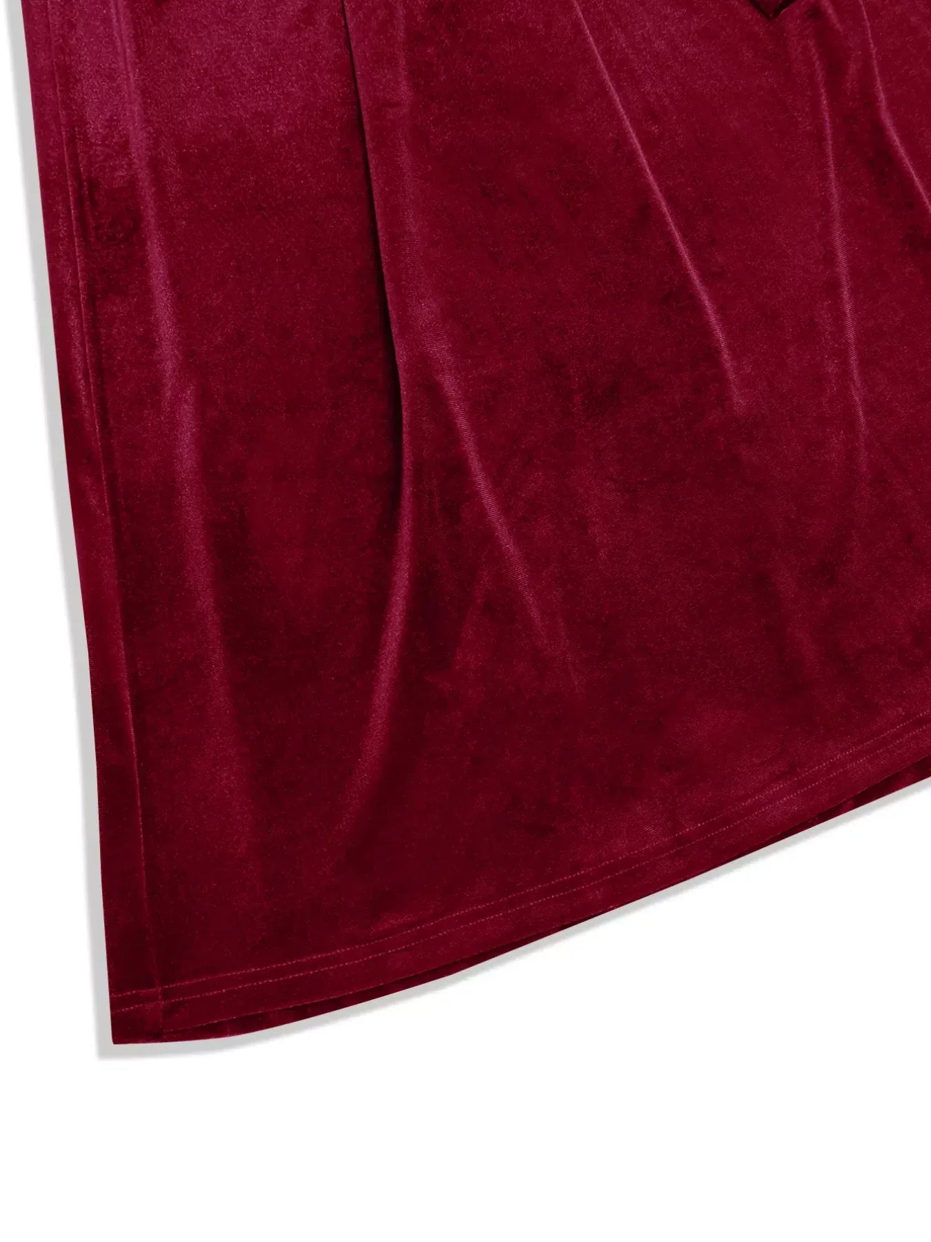 Velvet Wrap Surplice Maxi Dress Maxi Dress The Nichole Collection