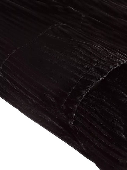 Vintage-Inspired Corduroy High-Waist Wide-Leg Pants for Women Dress Pants The Nichole Collection