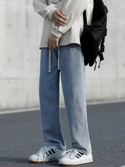 Vintage Wash Loose Fit Jeans | The Nichole Collection