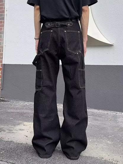 Vintage Wash Wide Leg Jeans | The Nichole Collection