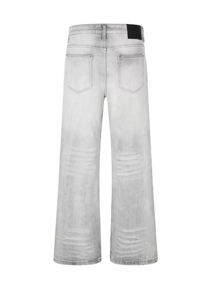 Vintage Wash Wide Leg Jeans | The Nichole Collection