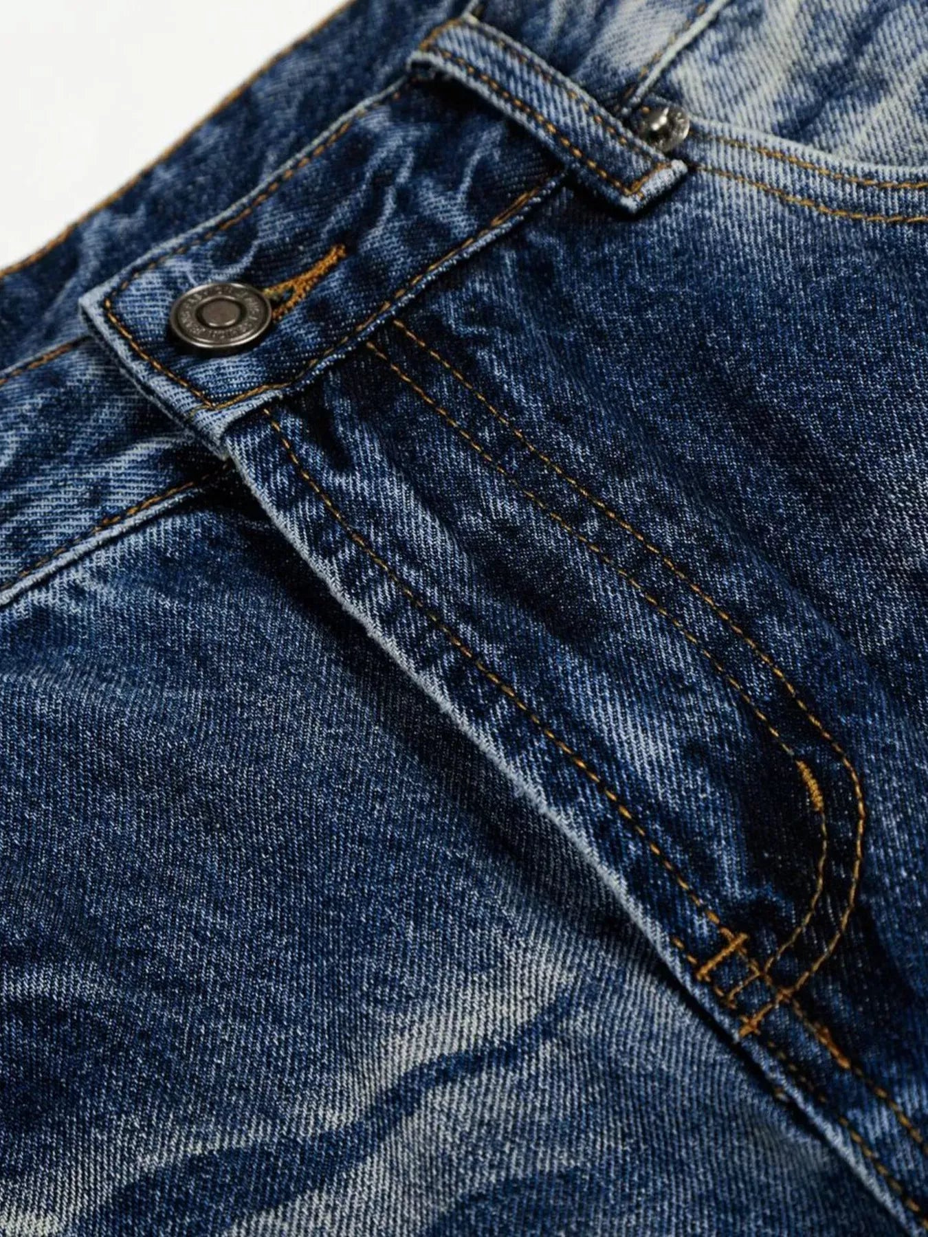 Vintage Wash Wide Leg Jeans | The Nichole Collection