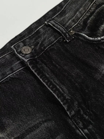 Vintage Wash Wide Leg Jeans | The Nichole Collection