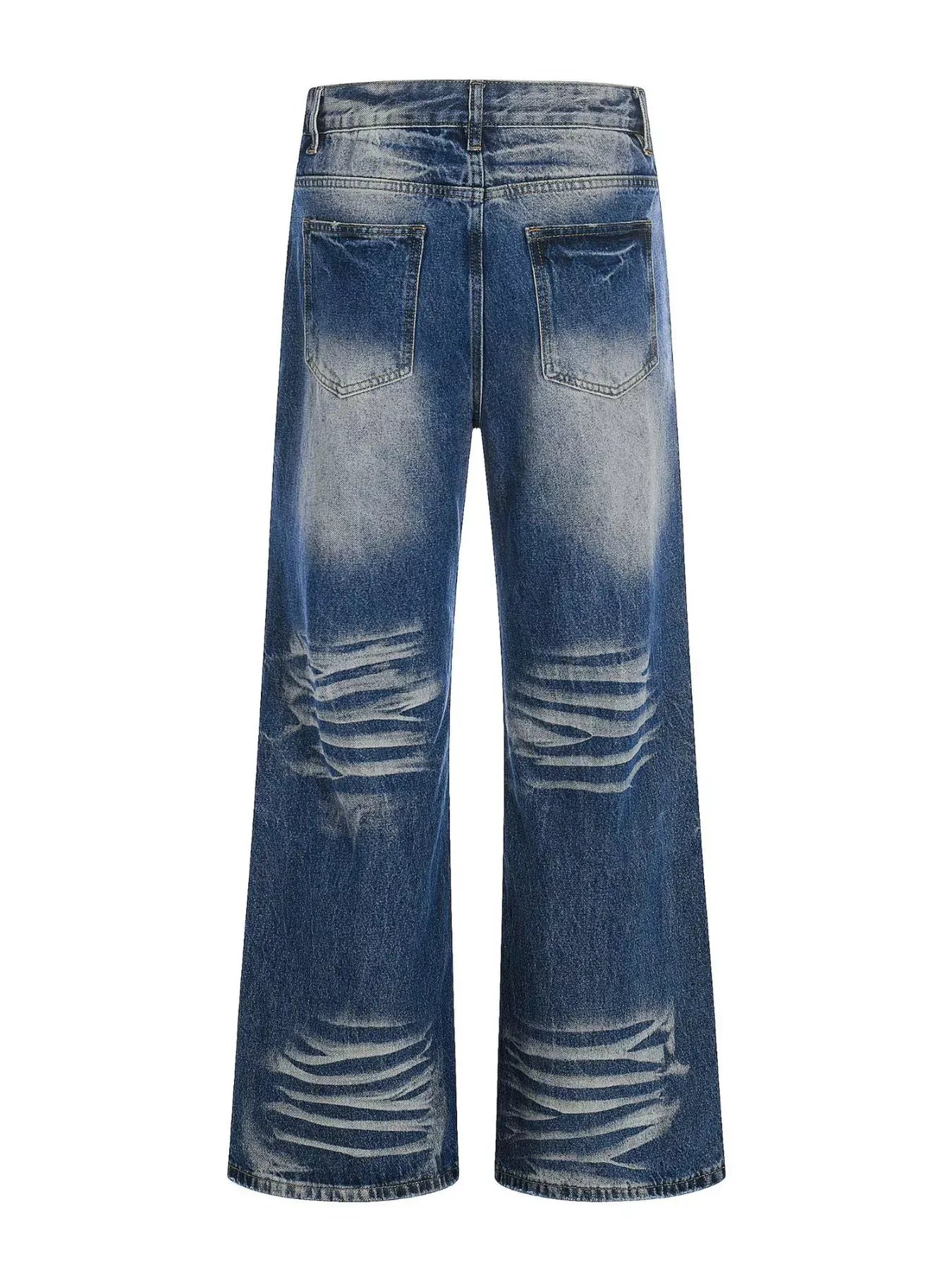 Vintage Wash Wide Leg Jeans | The Nichole Collection