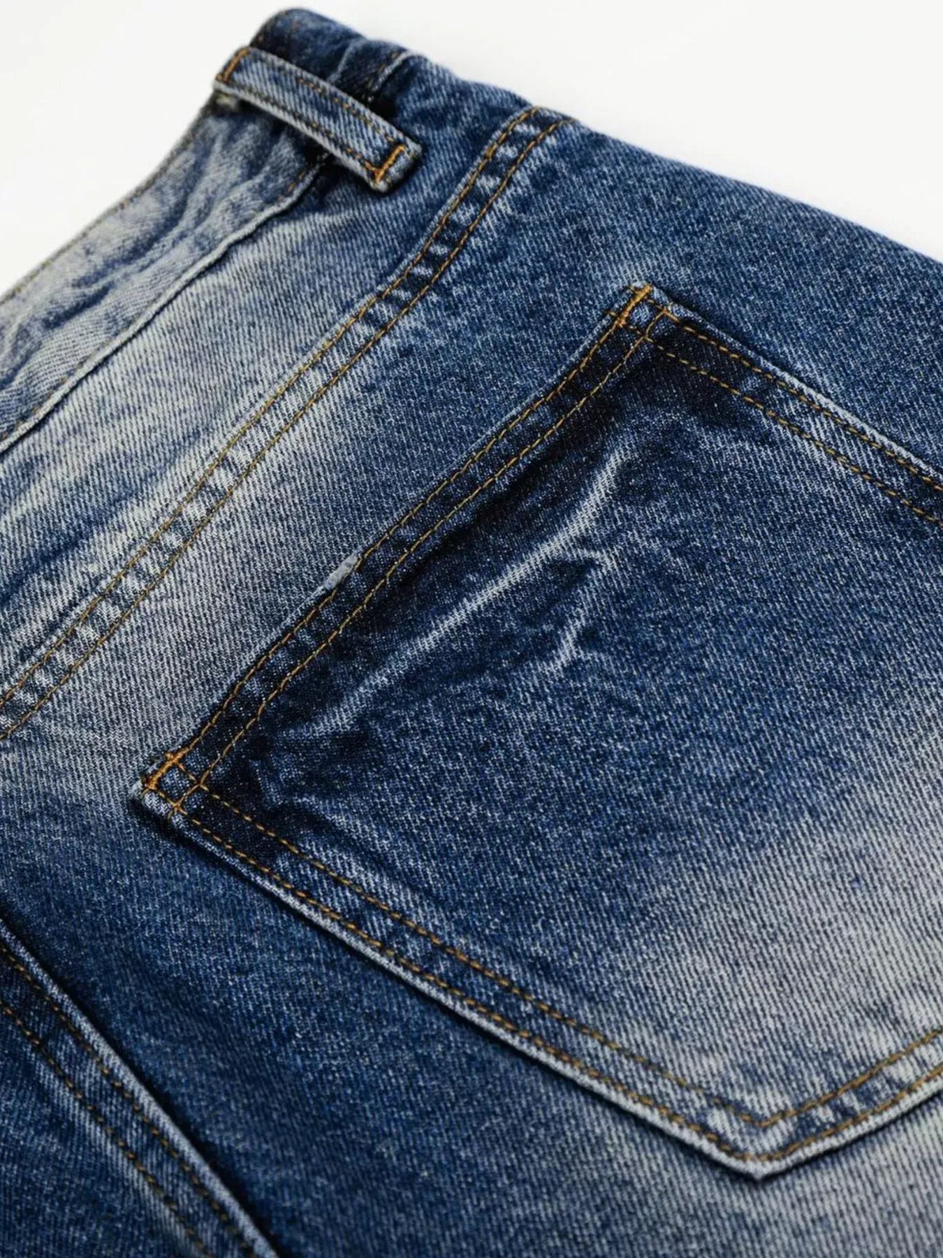 Vintage Wash Wide Leg Jeans | The Nichole Collection