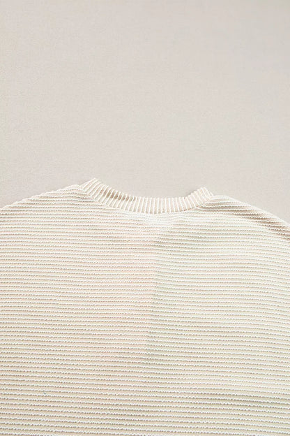 Waffle Knit Lantern Sleeve Henley Top The Nichole Collection - Official Site