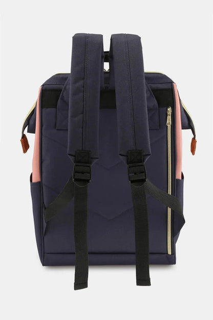 Waterproof Canvas Backpack Bag with Side Pockets Backpacks The Nichole Collection