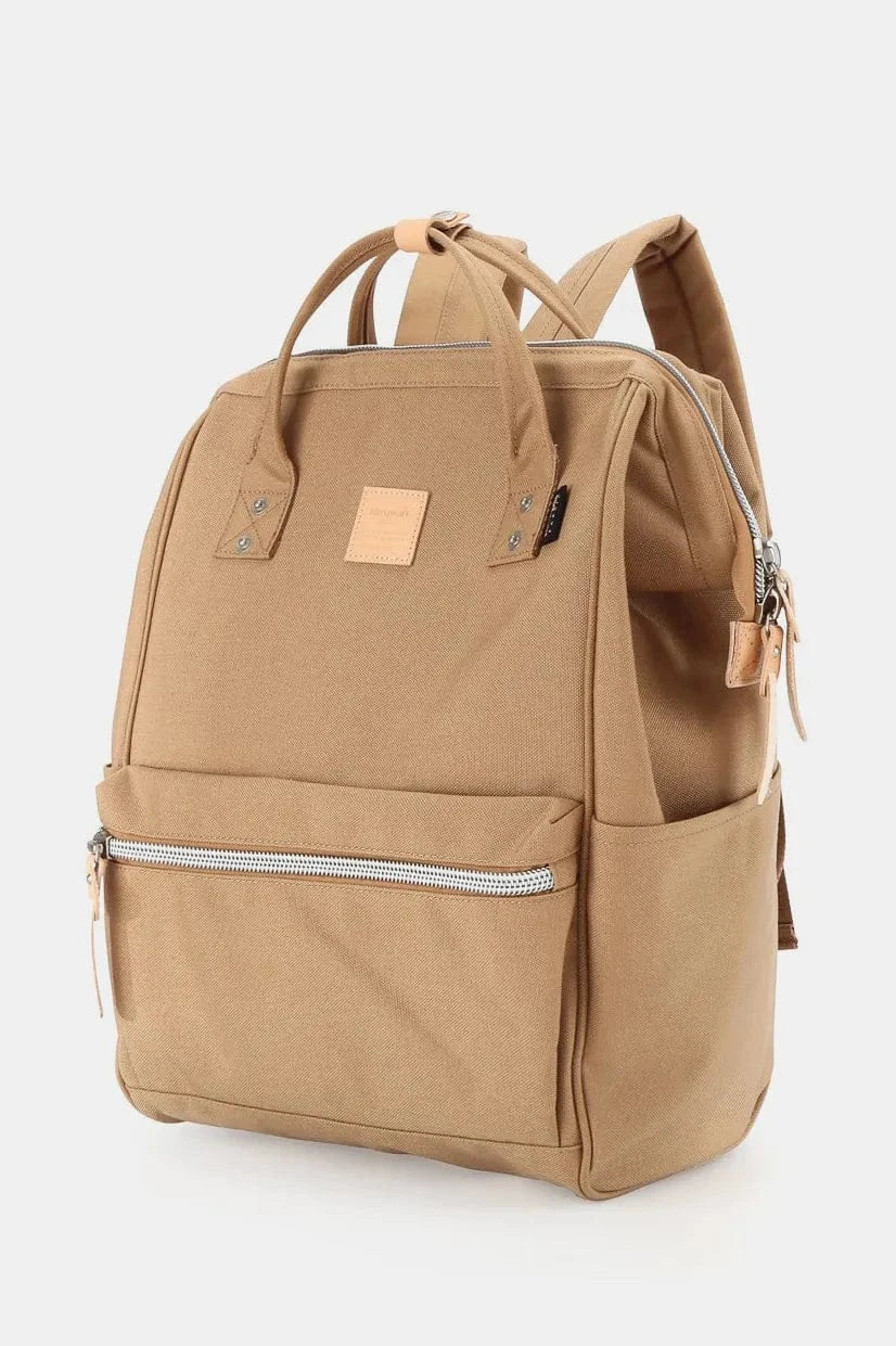 Waterproof Design Arcuate Shoulder Strap Backpack Bag with Handles Camel / One Size The Nichole Collection