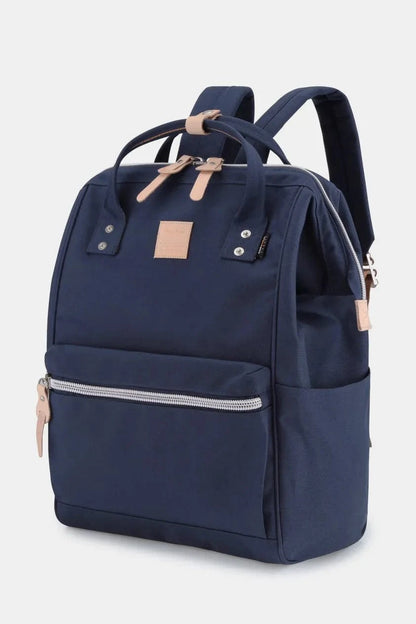Waterproof Design Arcuate Shoulder Strap Backpack Bag with Handles Navy / One Size The Nichole Collection