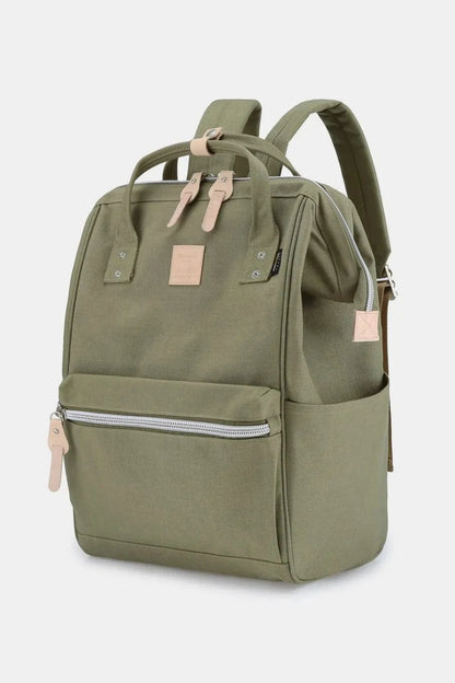 Waterproof Design Arcuate Shoulder Strap Backpack Bag with Handles Moss / One Size The Nichole Collection