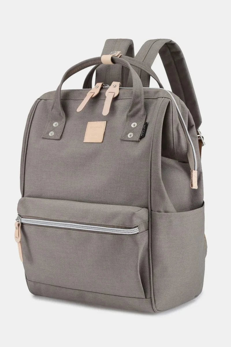 Waterproof Design Arcuate Shoulder Strap Backpack Bag with Handles Gray / One Size The Nichole Collection