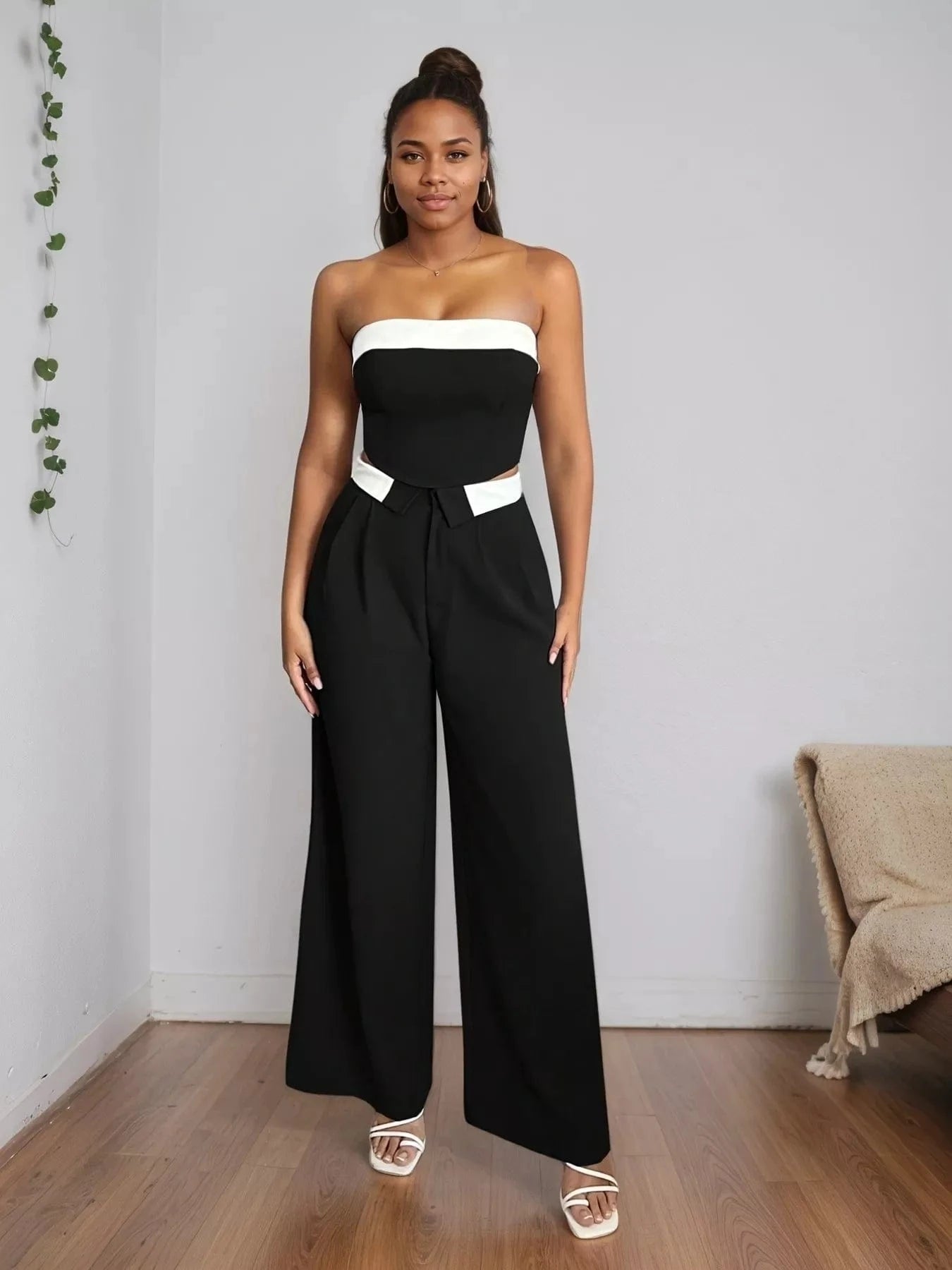 Wide Leg Pants Trendsi