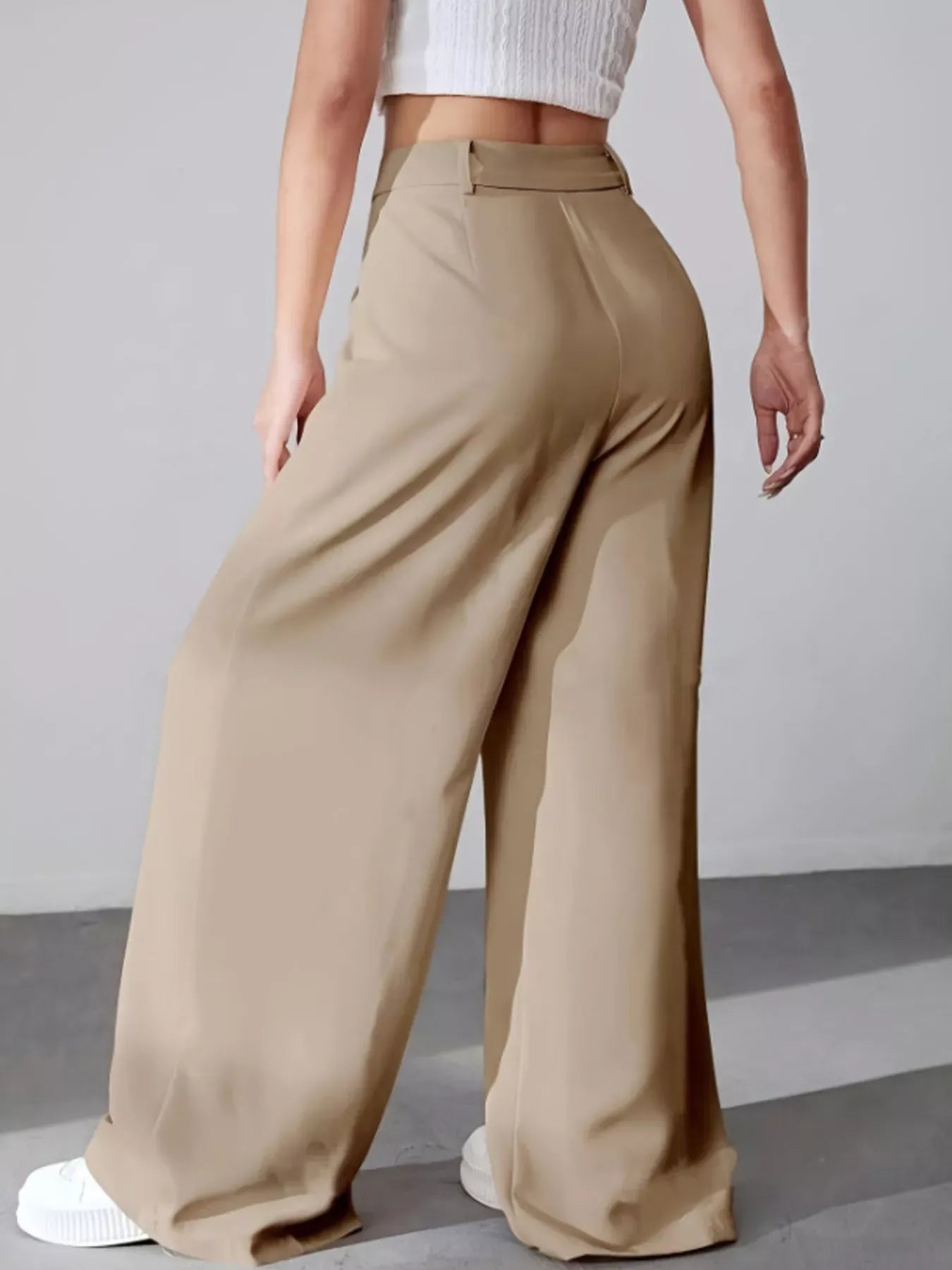 Wide Leg Pleated Pants Dress Pants The Nichole Collection - Official Site