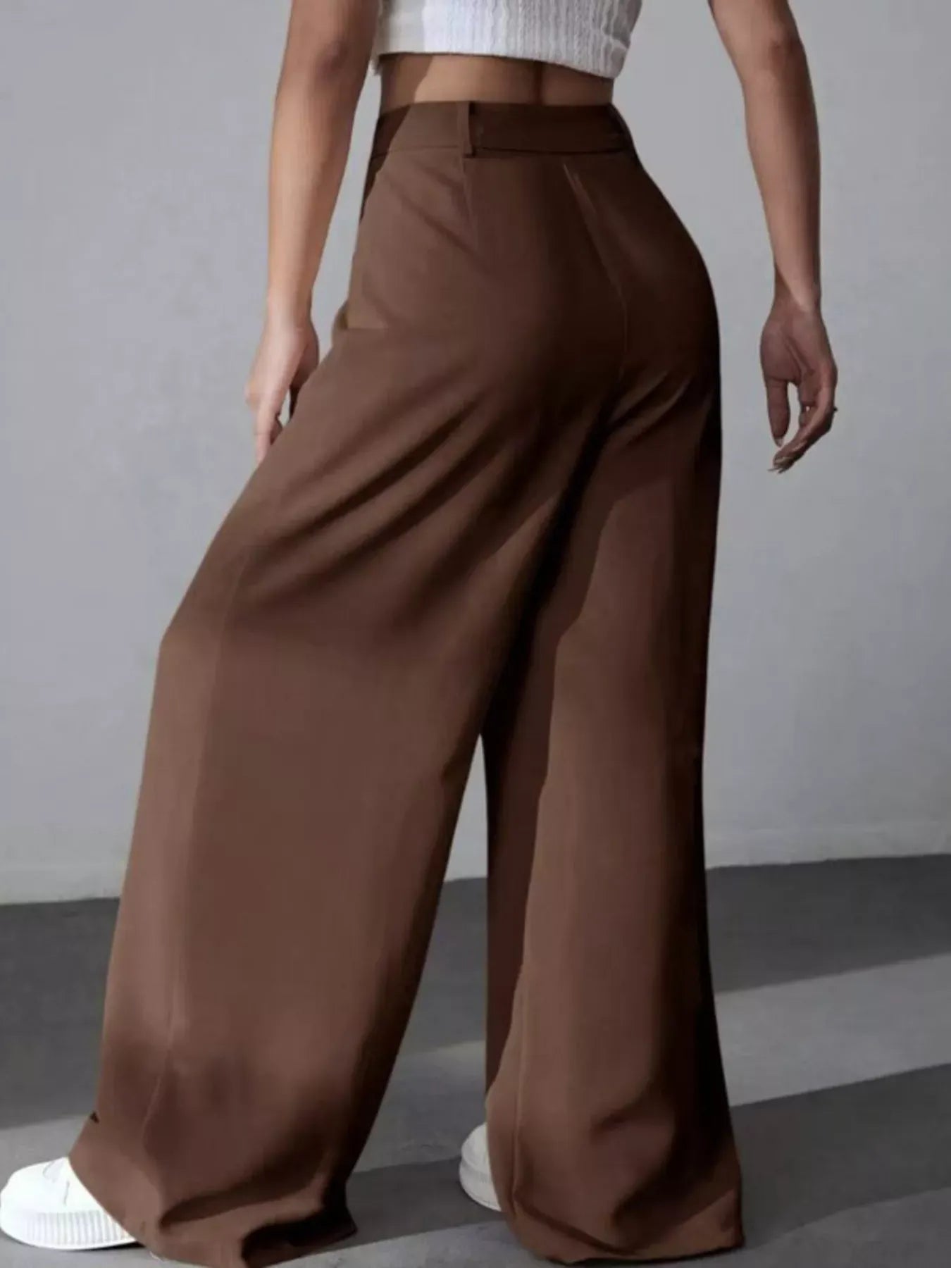 Wide Leg Pleated Pants Dress Pants The Nichole Collection - Official Site