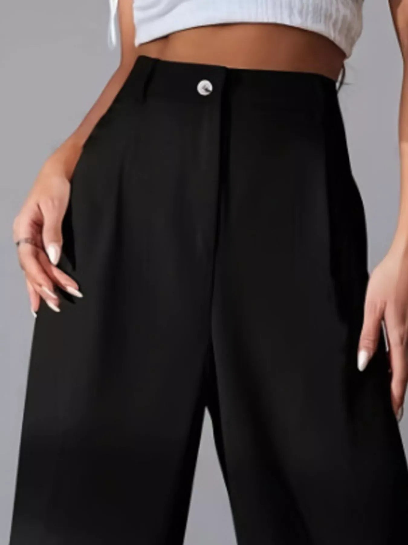 Wide Leg Pleated Pants Dress Pants The Nichole Collection - Official Site