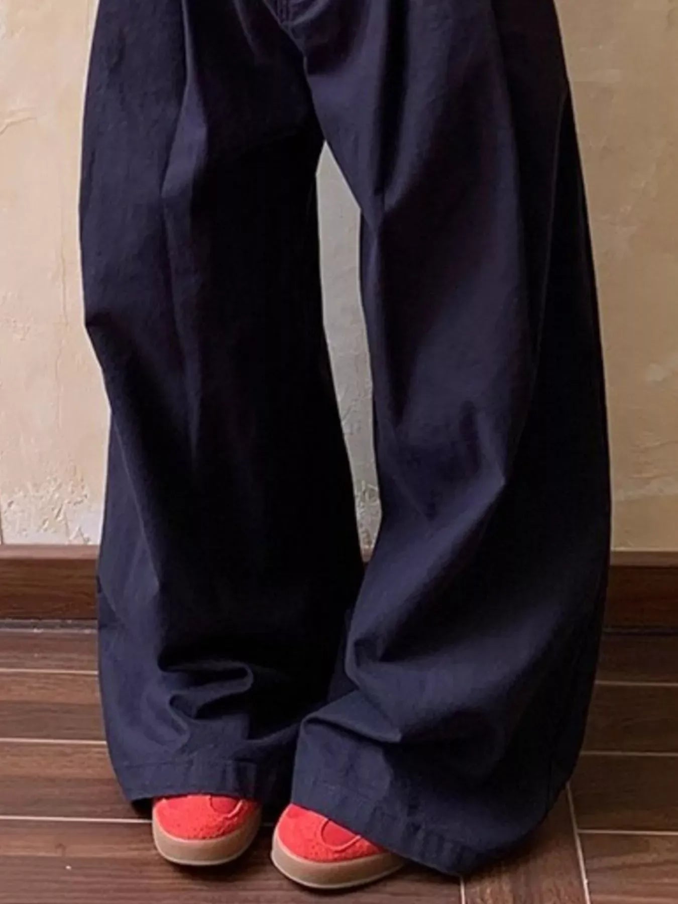 Wide Leg Pleated Pants | The Nichole Collection