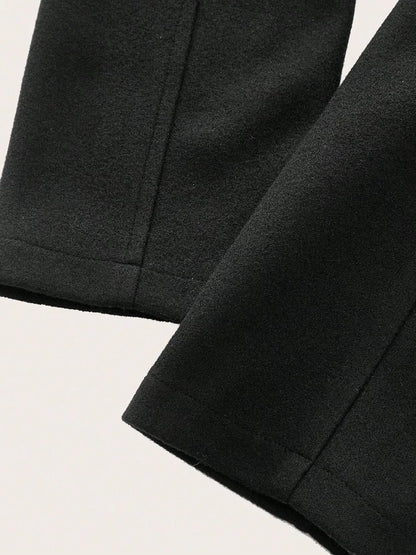 Women’s Double-Breasted Wool Overcoat – Tailored Longline Winter Coat Coats The Nichole Collection