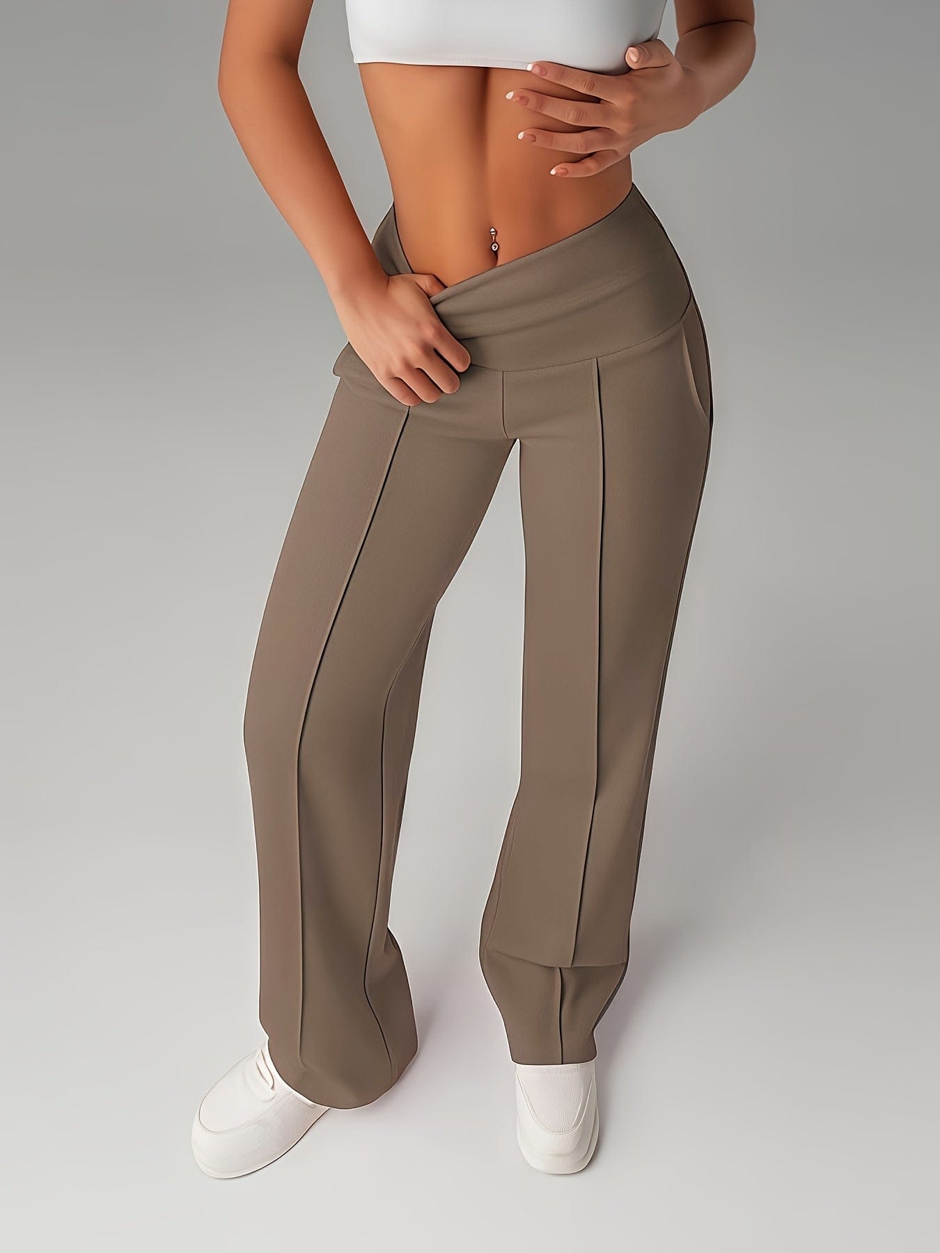 Women’s Flared Yoga Pants with Quick-Dry Fabric Leggings The Nichole Collection