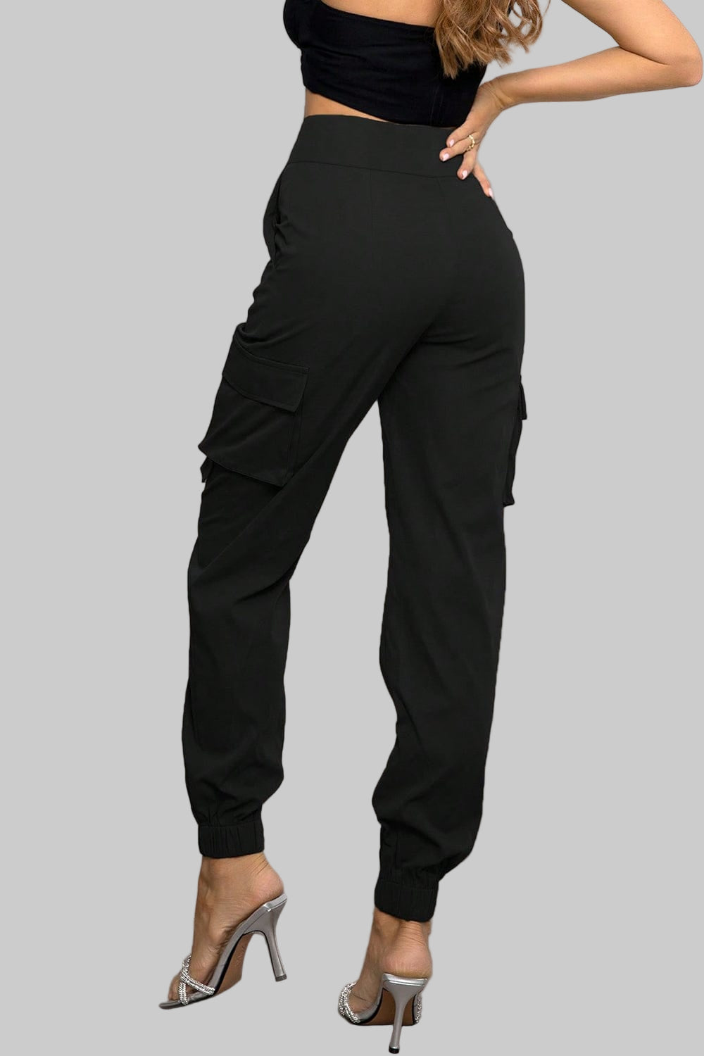 Women’s High-Waist Cargo Pants – Modern Utility Chic Dress Pants The Nichole Collection