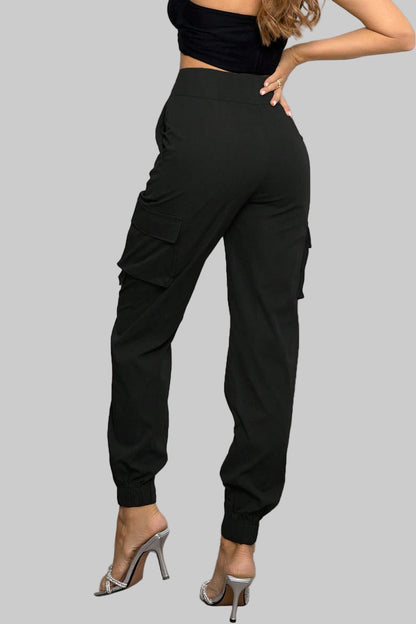 Women’s High-Waist Cargo Pants – Modern Utility Chic Dress Pants The Nichole Collection